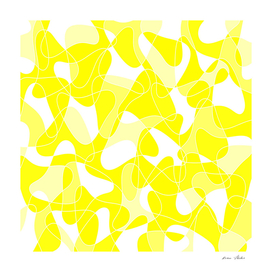 Abstract pattern - yellow and white.