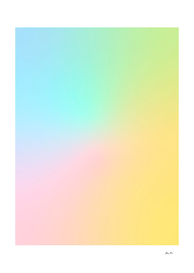 Candy Pastel Rainbow Gradient #abstract