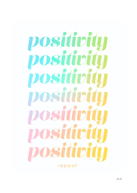 Positivity Rainbow Gradient #pastel