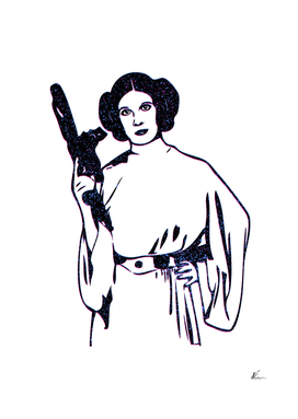 Princess Leia | Star Wars | Pop Art