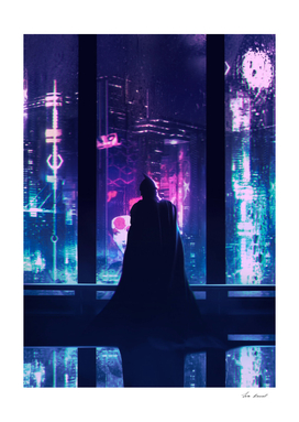 Cyberpunk Batman