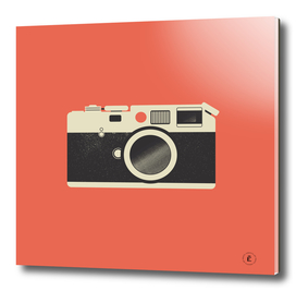 Vintage Camera - Red