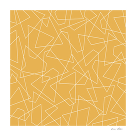 Abstract geometric pattern - bronze.