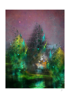 magic forest fractal art