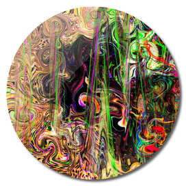Emotional Range Abstract Digital Art Painting