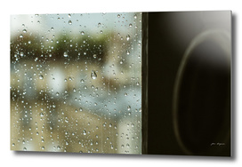 Rain through the window