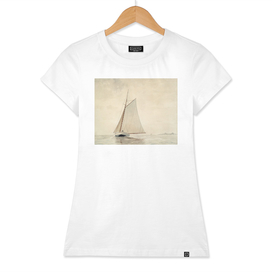 sailboat art print