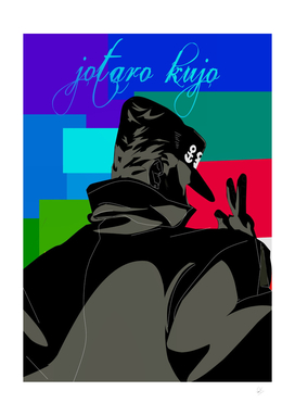 Jotaro kujo from jojo diamond is unbreakable