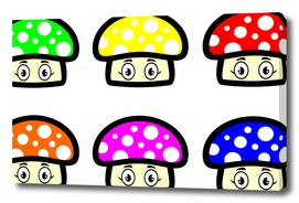 cute mushrooms