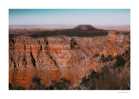Desert scenery at Grand Canyon national park USA