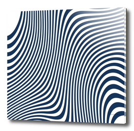 Blue ZigZag stripes