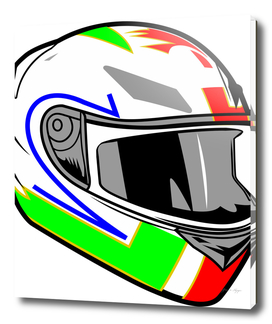 helmet racing vector