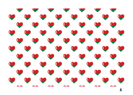 Love Belarus flag Motif Pattern