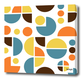 Funky Retro Pattern Abstract