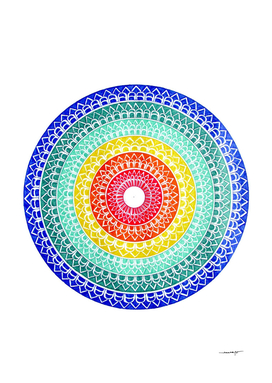 Colorful Mandala #1