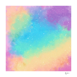 Gorgeous Pastel Galaxy