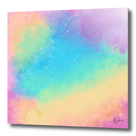 Gorgeous Pastel Galaxy
