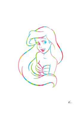 Ariel | The Little Mermaid | Pop Art