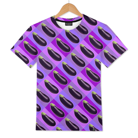 Eggplant Color Pattern | Pop Art