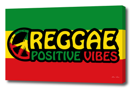 Reggae Music Positive Vibes Reggae Poster
