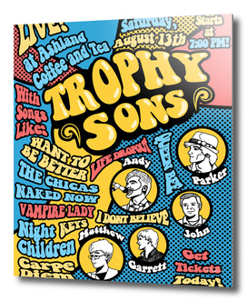 Trophy Sons™ Tour Poster