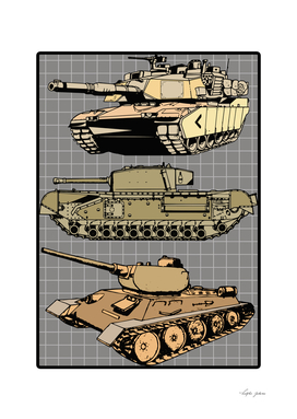 allied tanks