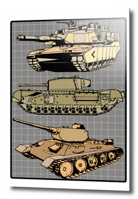 allied tanks