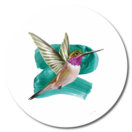 Modern Hummingbird I