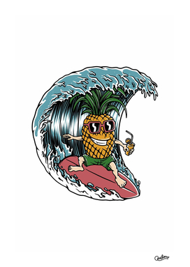 Pineapple Surfer