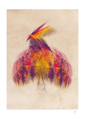 fractal bird of paradise