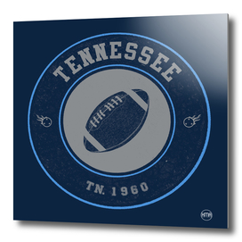 Tennessee football vintage logo navy