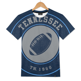 Tennessee football vintage logo navy