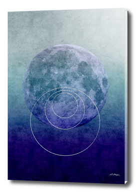 Blue moon circle