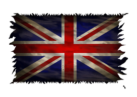 grunge flag united kingdom