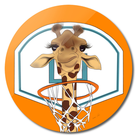 Giraffee basketball player