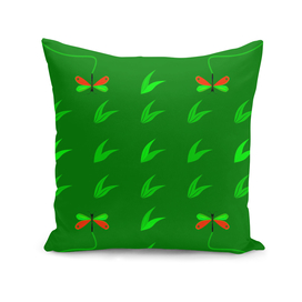 green_pattern_green leaf