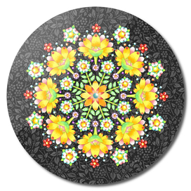 Flower Sparkle Mandala