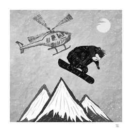 Bad Bear Snowboarder