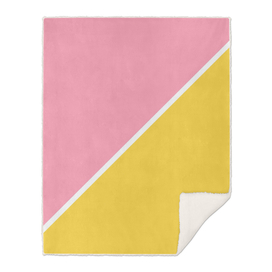 Pink and Yellow Abstract