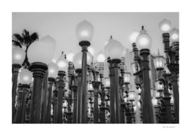 Urban Light at LACMA Los Angeles California USA