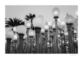 Urban Light at LACMA Los Angeles California USA