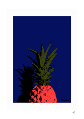 Blue pineapple