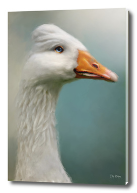 Goose with Bouffant