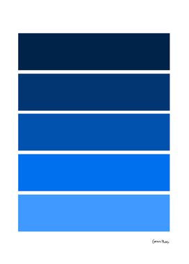 Colour Bars- BLUE