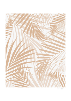 Warm Beige Palm Leaves Dream - Cali Summer Vibes #1