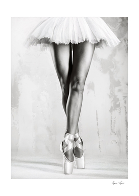 Black and White Ballerina