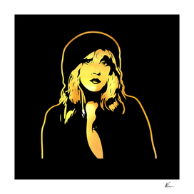 Stevie Nicks | Gold Series | Pop Art