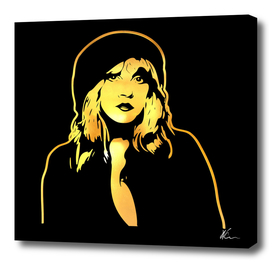 Stevie Nicks | Gold Series | Pop Art