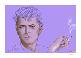 David Bowie purp