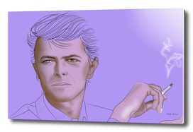 David Bowie purp